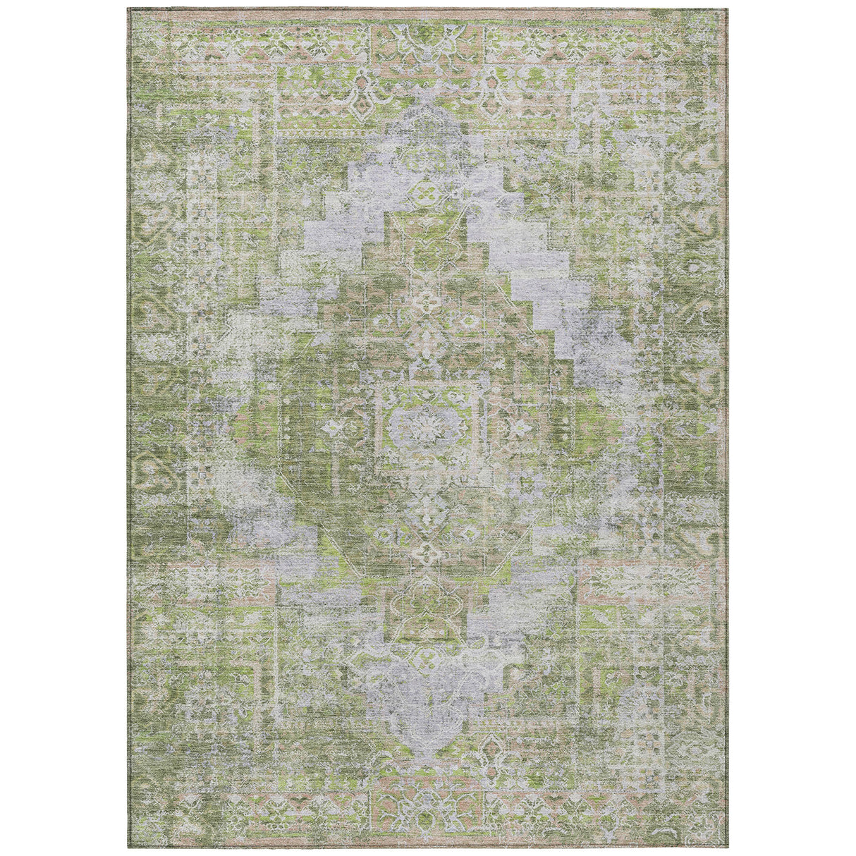 Addison Chantille ACN2140 Global Machine Made Traditional Aloe Rug