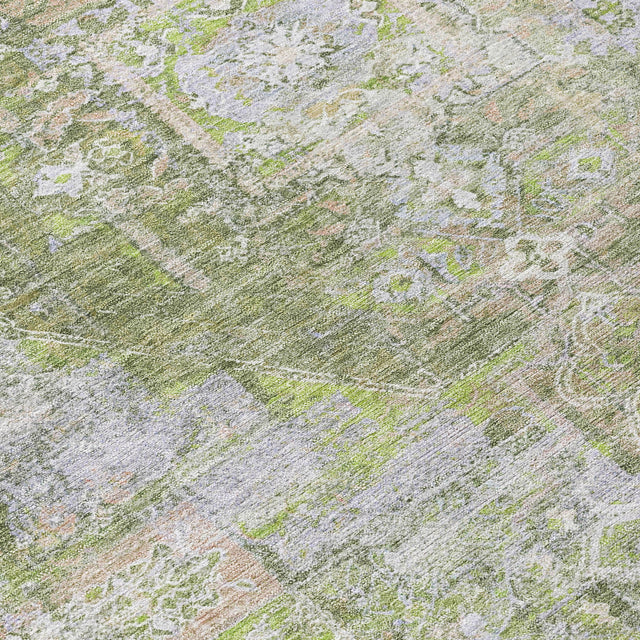 Addison Chantille ACN2140 Global Machine Made Traditional Aloe Rug