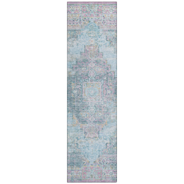 Addison Chantille ACN2140 Global Machine Made Traditional Blue Rug