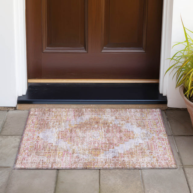 Addison Chantille ACN2140 Global Machine Made Traditional Blush Rug