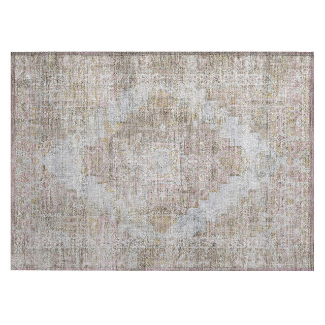 Addison Chantille ACN2140 Global Machine Made Traditional Taupe Rug