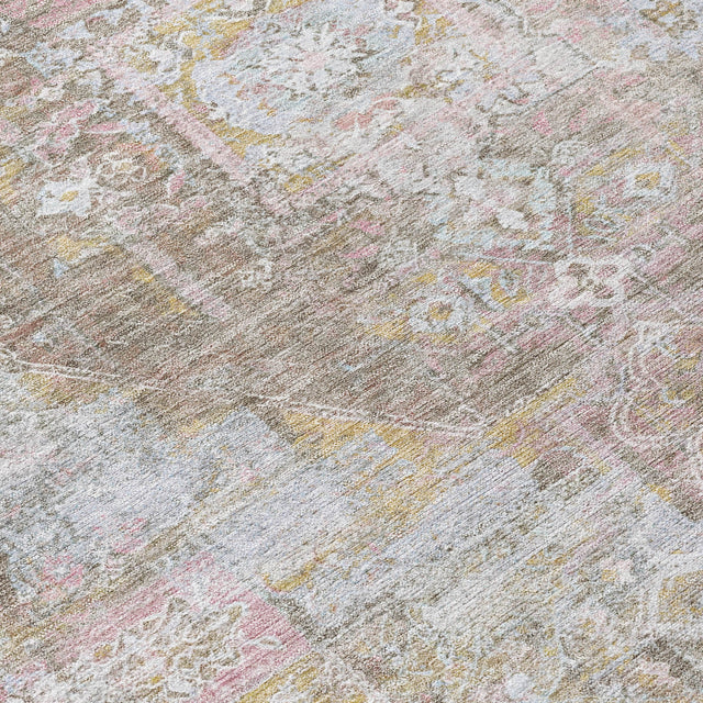 Addison Chantille ACN2140 Global Machine Made Traditional Taupe Rug