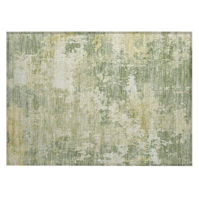 Addison Chantille ACN2142 Abstract Machine Made Transitional Aloe Rug