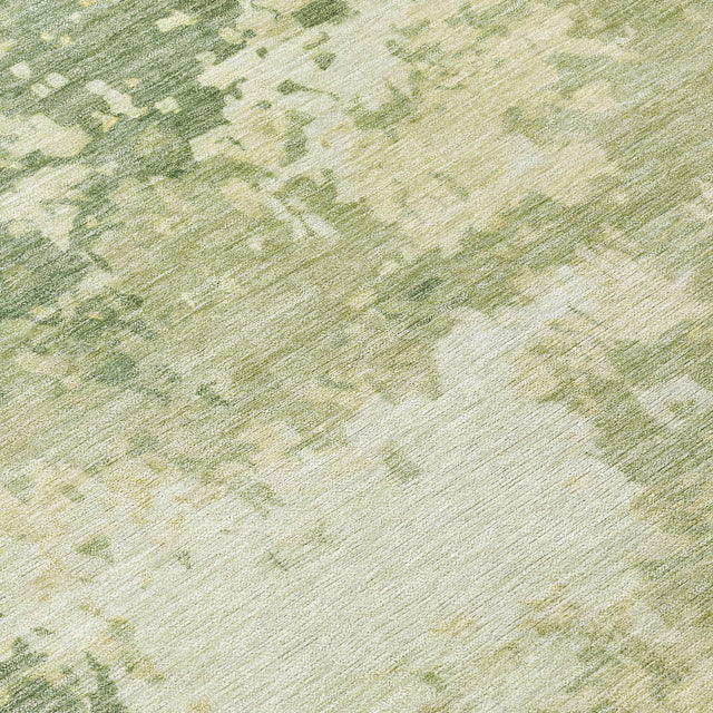 Addison Chantille ACN2142 Abstract Machine Made Transitional Aloe Rug