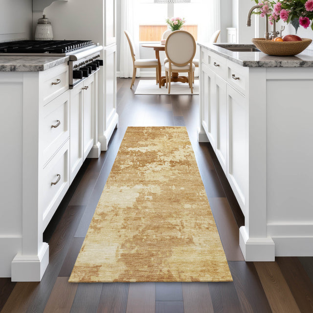 Addison Chantille ACN2142 Abstract Machine Made Transitional Copper Rug