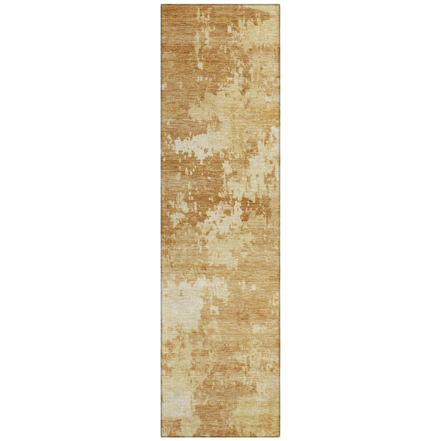 Addison Chantille ACN2142 Abstract Machine Made Transitional Copper Rug