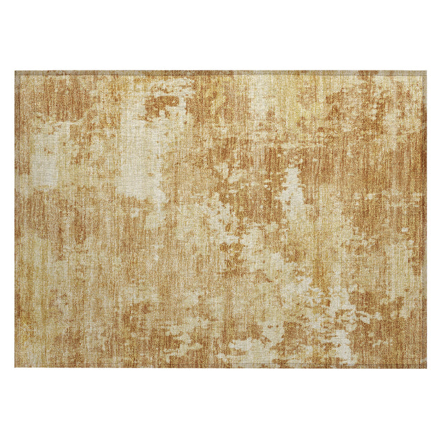 Addison Chantille ACN2142 Abstract Machine Made Transitional Copper Rug