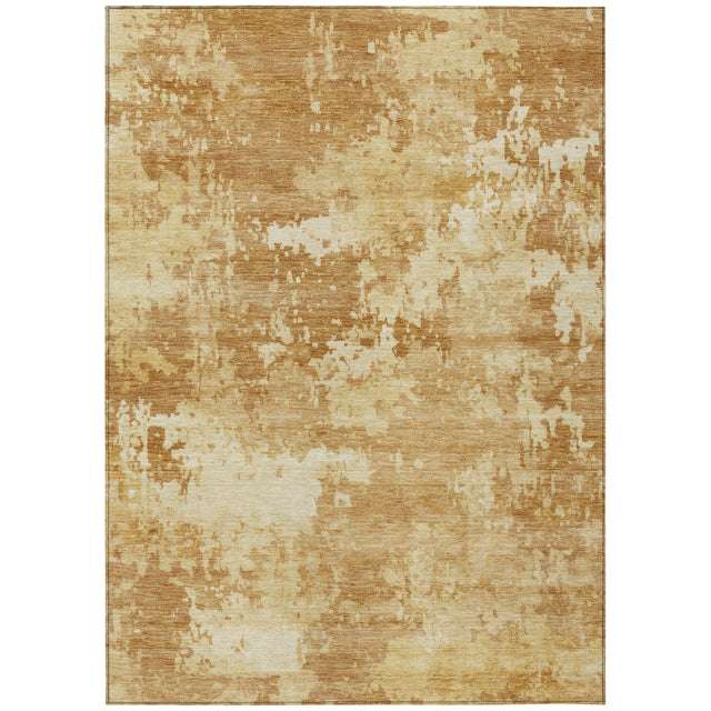 Addison Chantille ACN2142 Abstract Machine Made Transitional Copper Rug