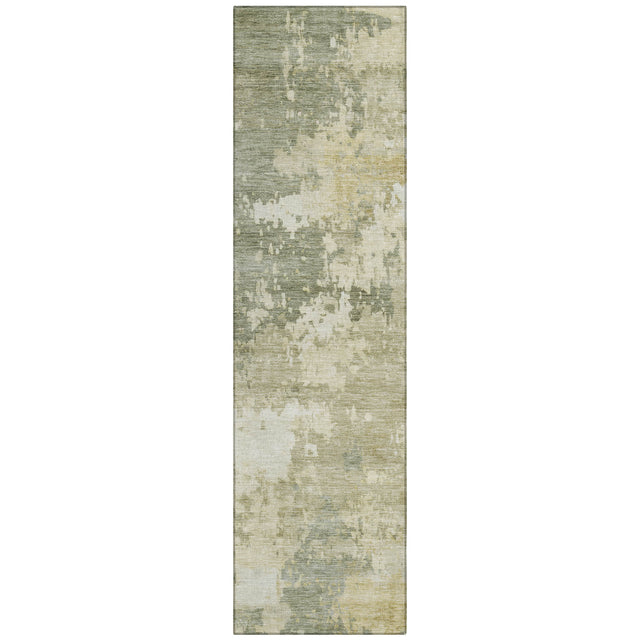 Addison Chantille ACN2142 Abstract Machine Made Transitional Sage Rug