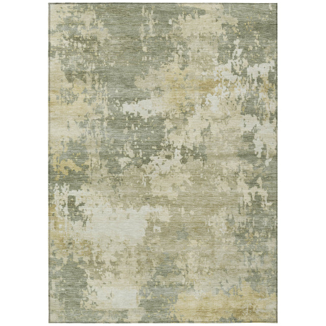 Addison Chantille ACN2142 Abstract Machine Made Transitional Sage Rug