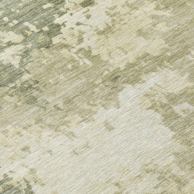 Addison Chantille ACN2142 Abstract Machine Made Transitional Sage Rug