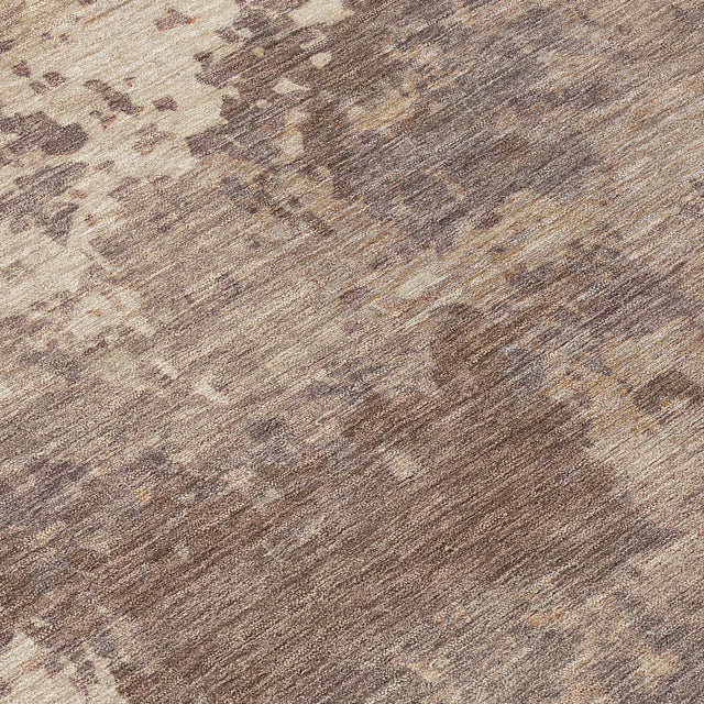 Addison Chantille ACN2143 Abstract Machine Made Transitional Brown Rug