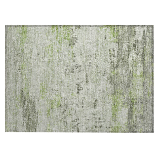 Addison Chantille ACN2145 Abstract Machine Made Transitional Aloe Rug