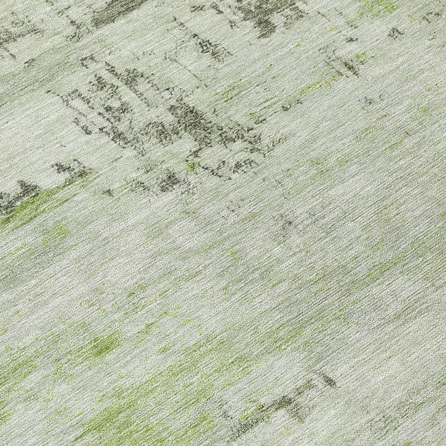 Addison Chantille ACN2145 Abstract Machine Made Transitional Aloe Rug