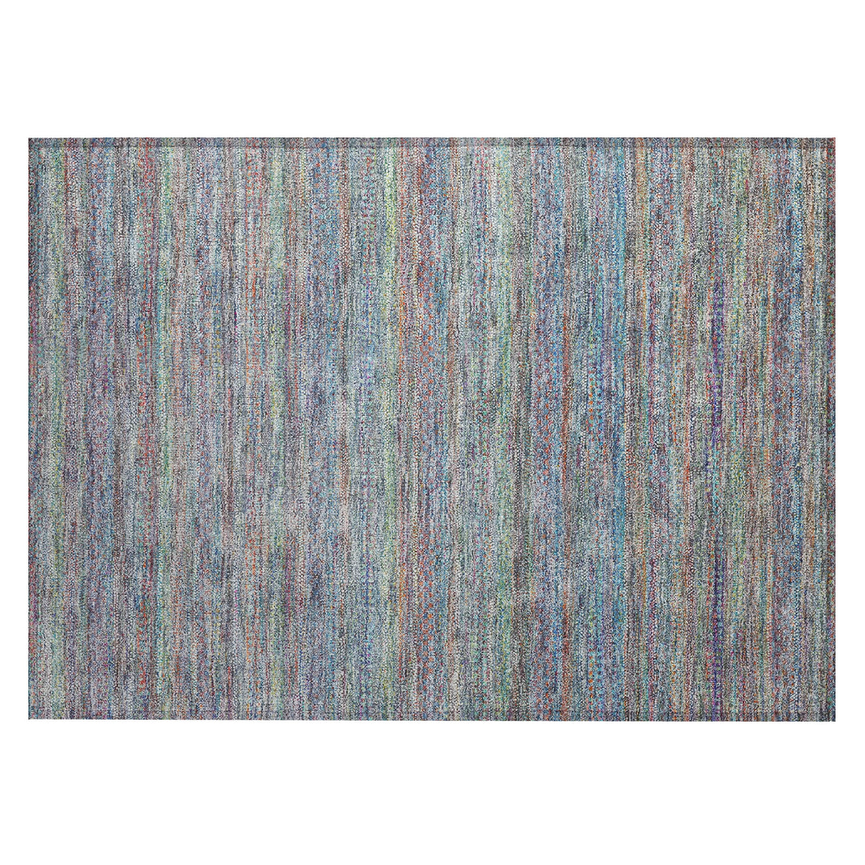 Addison Chantille ACN2148 Stripes Machine Made Transitional Blue Rug