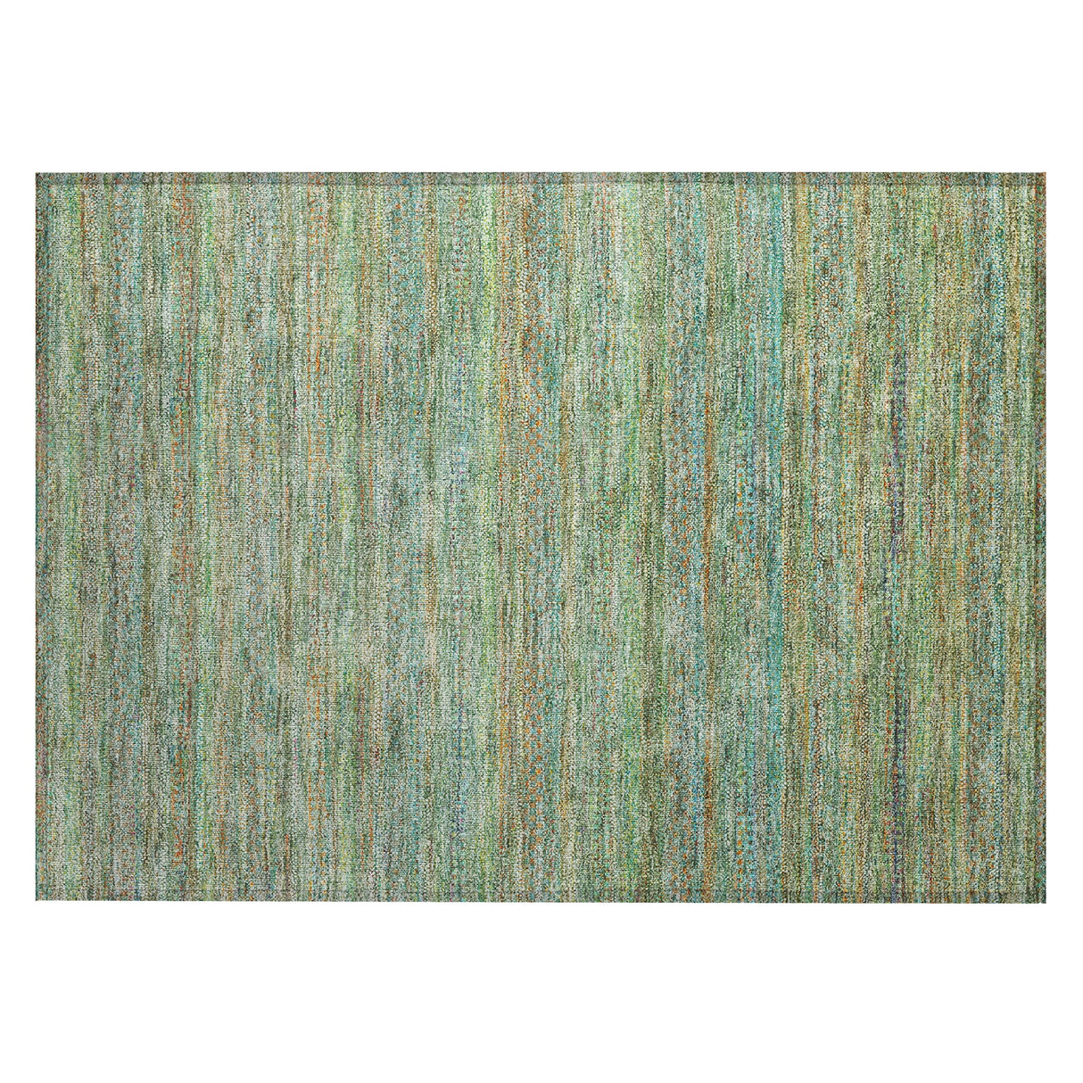 Addison Chantille ACN2148 Stripes Machine Made Transitional Green Rug
