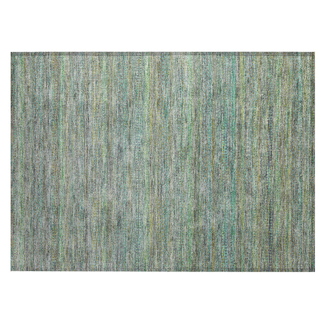 Addison Chantille ACN2148 Stripes Machine Made Transitional Pewter Rug