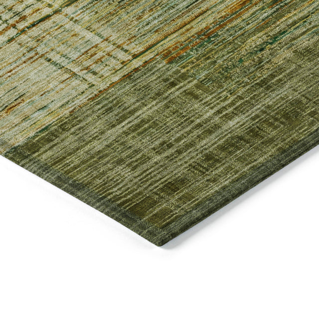 Addison Chantille ACN2149 Geometric Machine Made Transitional Aloe Rug