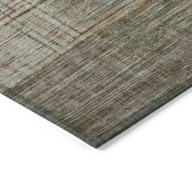 Addison Chantille ACN2149 Geometric Machine Made Transitional Pewter Rug