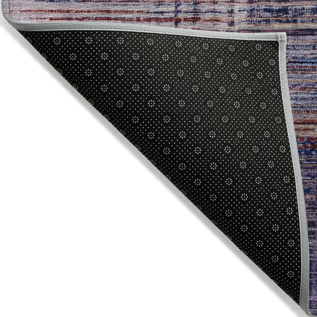 Addison Chantille ACN2149 Geometric Machine Made Transitional Plum Rug