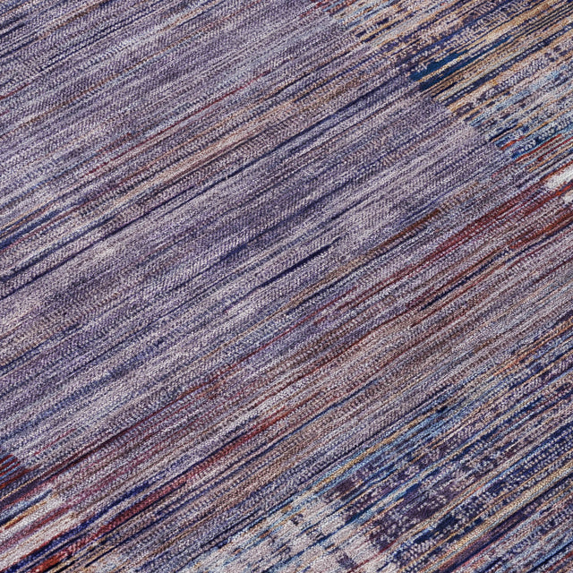 Addison Chantille ACN2149 Geometric Machine Made Transitional Plum Rug