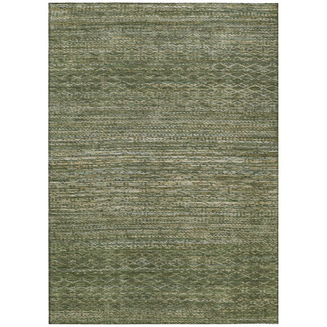 Addison Chantille ACN2150 Stripes Machine Made Transitional Fern Rug