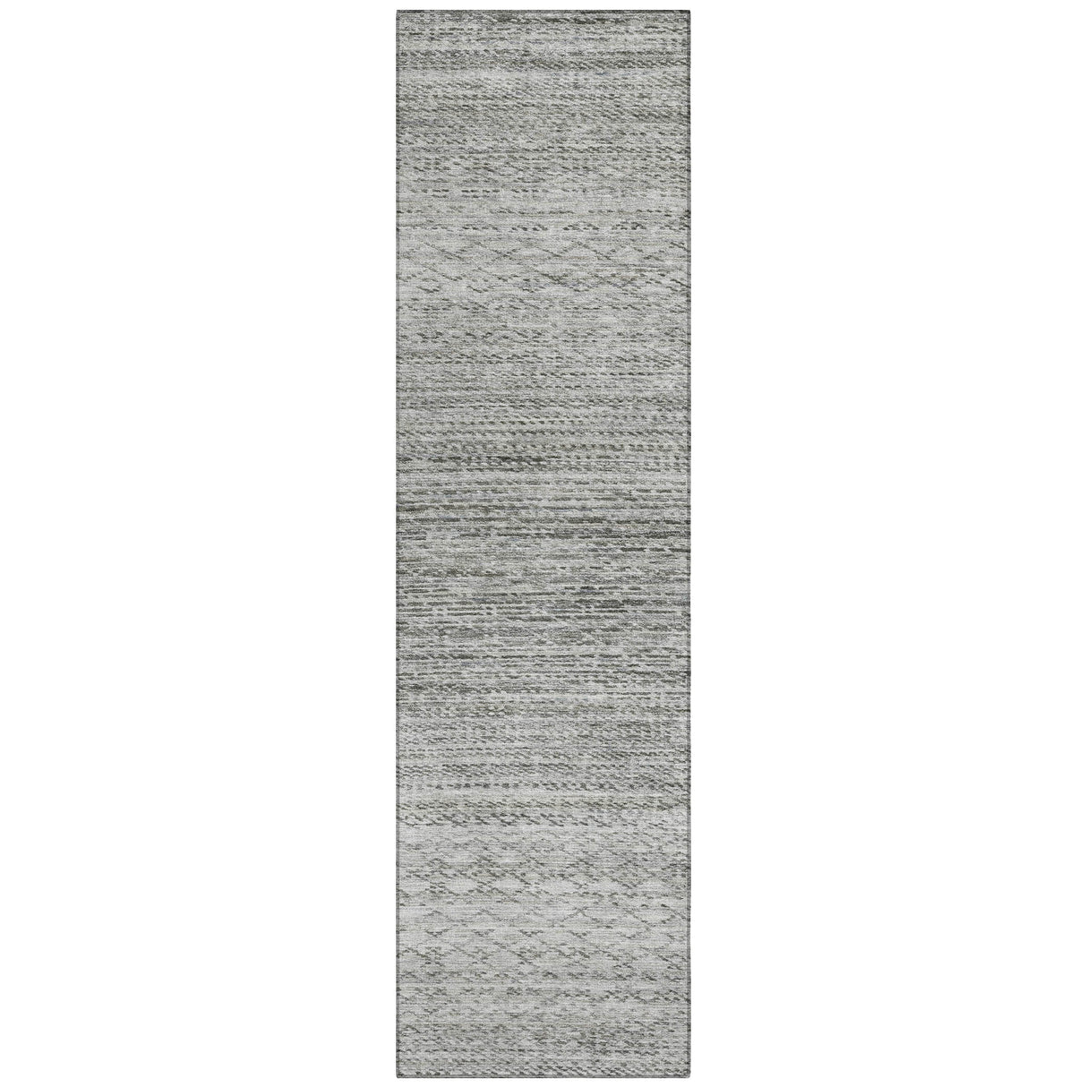 Addison Chantille ACN2150 Stripes Machine Made Transitional Gray Rug