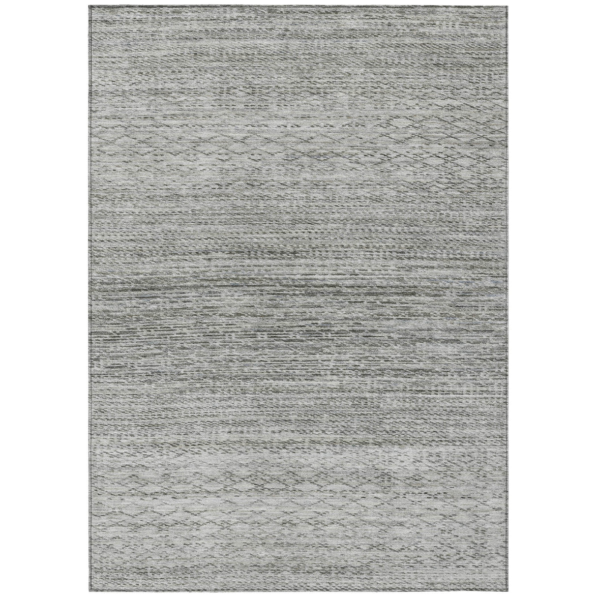 Addison Chantille ACN2150 Stripes Machine Made Transitional Gray Rug