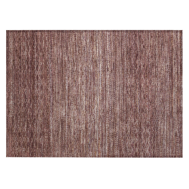 Addison Chantille ACN2150 Stripes Machine Made Transitional Merlot Rug