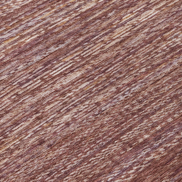 Addison Chantille ACN2150 Stripes Machine Made Transitional Merlot Rug