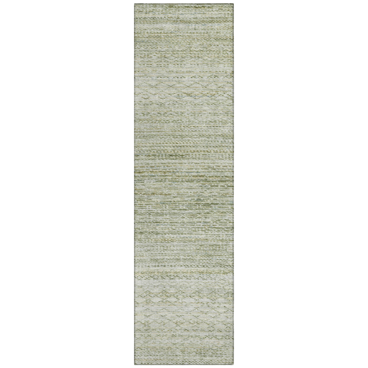 Addison Chantille ACN2150 Stripes Machine Made Transitional Sage Rug