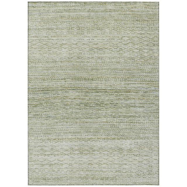 Addison Chantille ACN2150 Stripes Machine Made Transitional Sage Rug