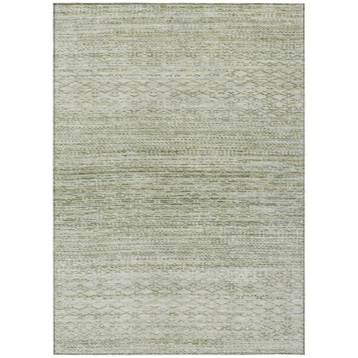 Addison Chantille ACN2150 Stripes Machine Made Transitional Sage Rug