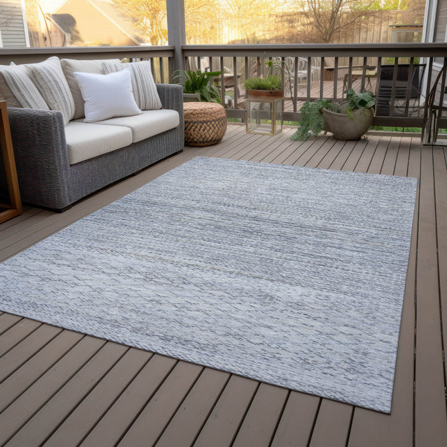 Addison Chantille ACN2150 Stripes Machine Made Transitional Sky Rug