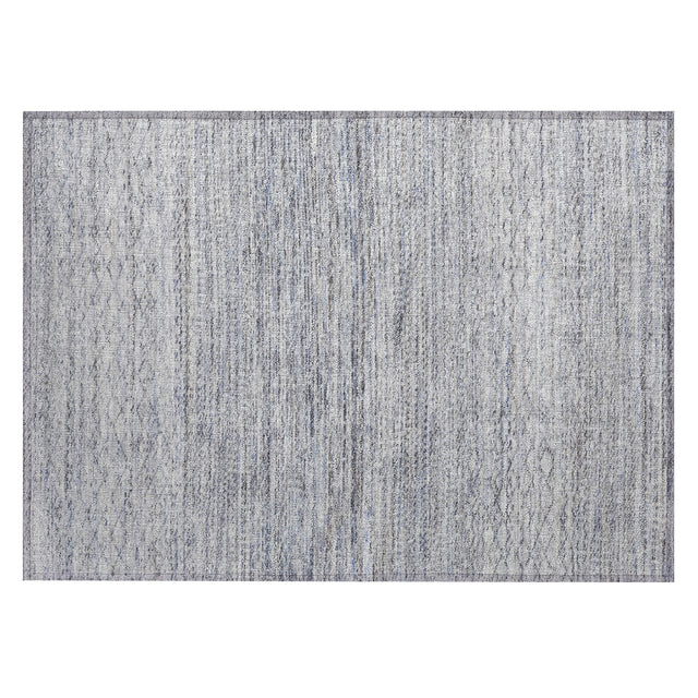Addison Chantille ACN2150 Stripes Machine Made Transitional Sky Rug