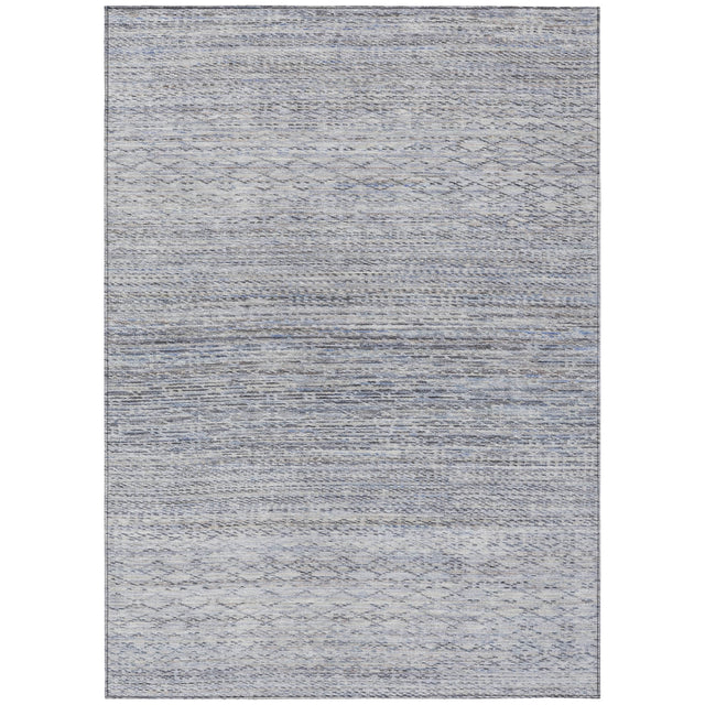 Addison Chantille ACN2150 Stripes Machine Made Transitional Sky Rug