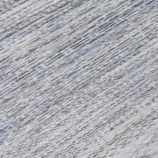 Addison Chantille ACN2150 Stripes Machine Made Transitional Sky Rug