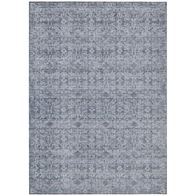 Addison Chantille ACN2152 Stripes Machine Made Transitional Blue Rug