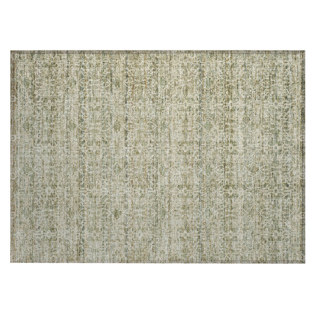 Addison Chantille ACN2152 Stripes Machine Made Transitional Sage Rug