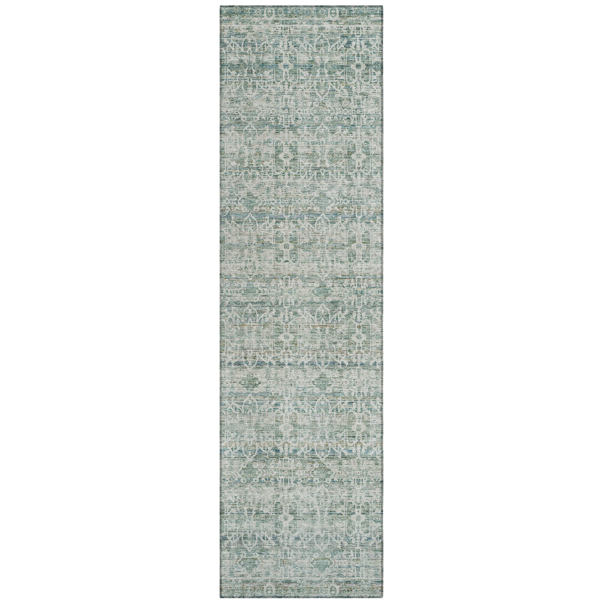 Addison Chantille ACN2152 Stripes Machine Made Transitional Teal Rug