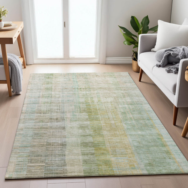 Addison Chantille ACN2153 Stripes Machine Made Transitional Linen Rug