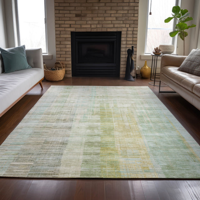 Addison Chantille ACN2153 Stripes Machine Made Transitional Linen Rug