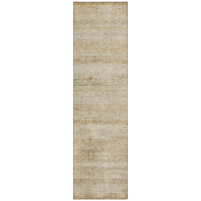 Addison Chantille ACN2154 Stripes Machine Made Transitional Brown Rug