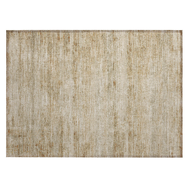 Addison Chantille ACN2154 Stripes Machine Made Transitional Brown Rug