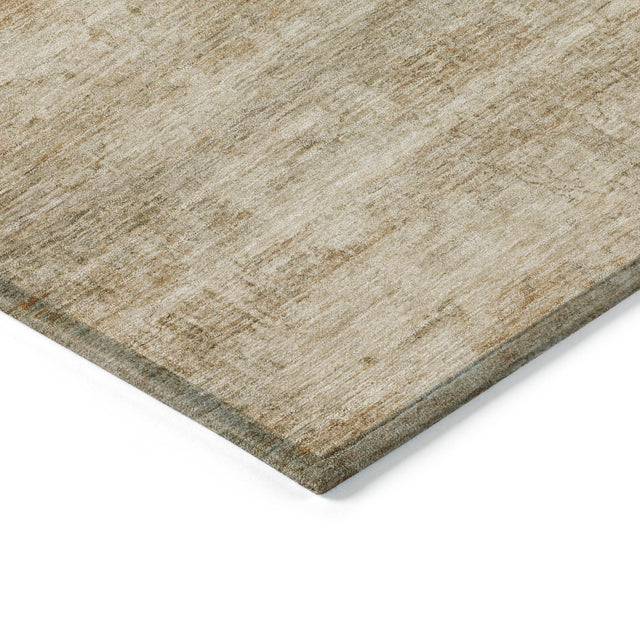 Addison Chantille ACN2154 Stripes Machine Made Transitional Brown Rug