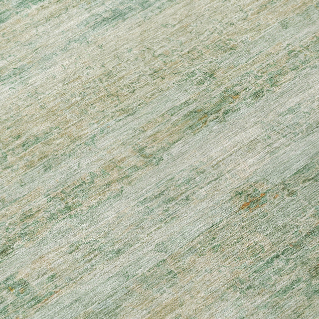 Addison Chantille ACN2154 Stripes Machine Made Transitional Green Rug