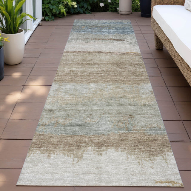 Addison Chantille ACN2156 Modern Machine Made Transitional Beige Rug