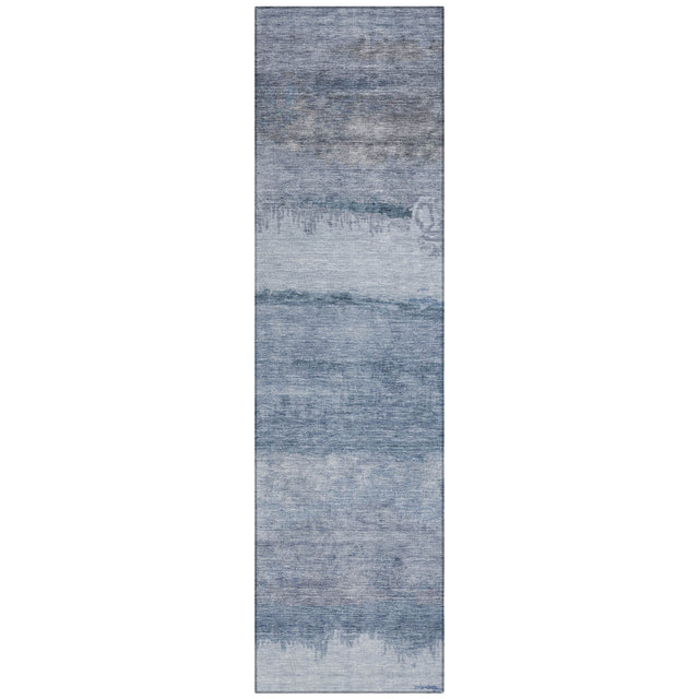 Addison Chantille ACN2156 Modern Machine Made Transitional Blue Rug