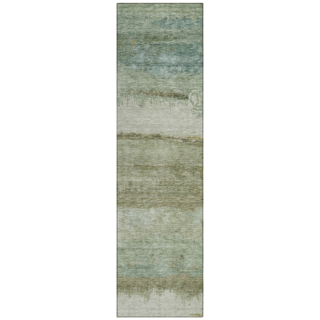 Addison Chantille ACN2156 Modern Machine Made Transitional Green Rug
