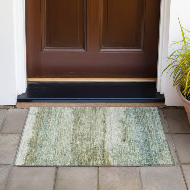 Addison Chantille ACN2156 Modern Machine Made Transitional Green Rug